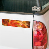Autocollant pare-chocs Firestorm Nova Abstrait Art (Sur camion)