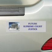 Autocollant pare-chocs 'Future Supreme Court Justi (En voiture)