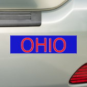 Autocollant pare-chocs Ohio (En voiture)