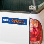 Autocollant pare-chocs Orange Daddy 2024 (Sur camion)