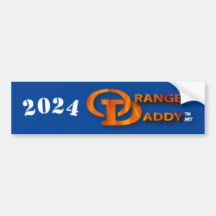 Autocollant pare-chocs Orange Daddy 2024