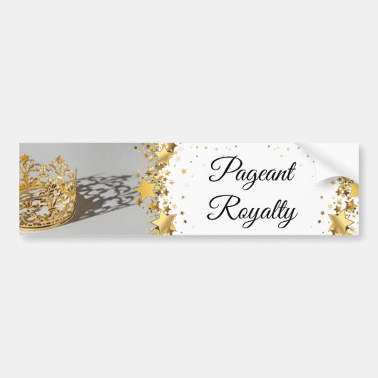 Autocollant pare-chocs Pageant (Devant)