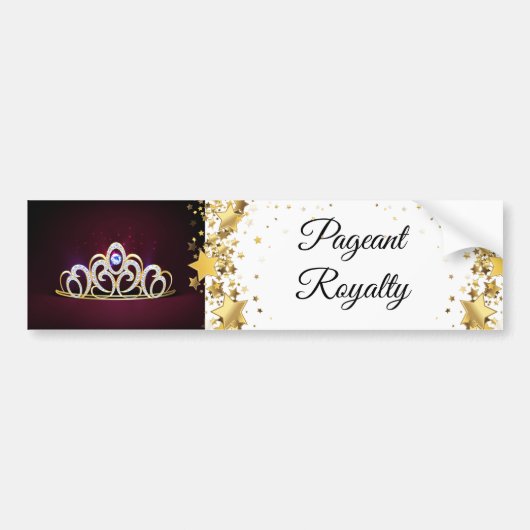 Autocollant pare-chocs Pageant (Devant)