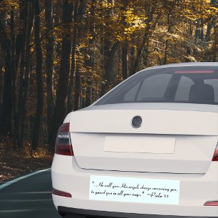 Autocollant pare-chocs Psalm 91