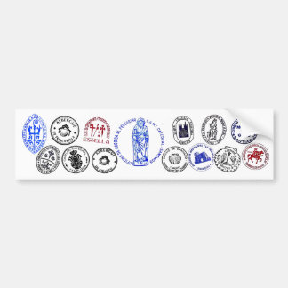 Autocollant pare-chocs Saint James Way