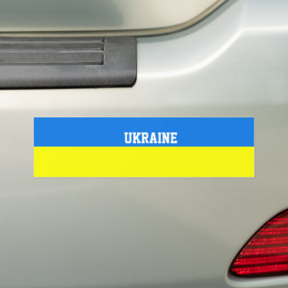 Autocollant pare-chocs Ukraine