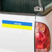 Autocollant pare-chocs Ukraine (Sur camion)