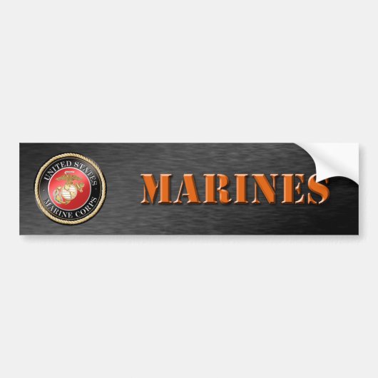 Autocollant pare-chocs USMC (Devant)