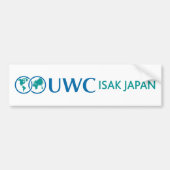 Autocollant pare-chocs UWC ISAK Japon (Devant)