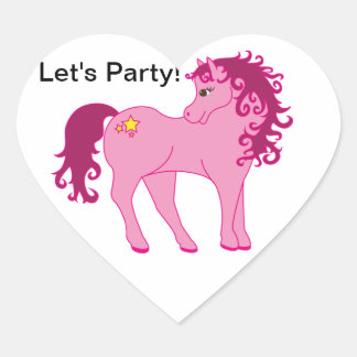 Autocollant Party Horse
