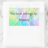 Autocollant Pastel Bookplate (Sac)
