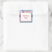 Autocollant Patriotic Stars and Stripes (Sac)