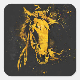 Autocollant Pays et Cheval