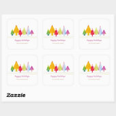 Autocollant Peintres Pins (Feuille)