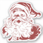 Autocollant Père Noël (Devant)