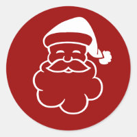 Autocollant père Noël
