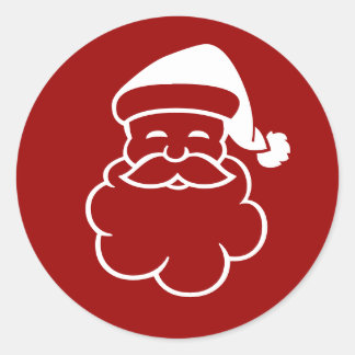 Autocollant père Noël