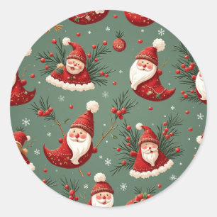 Autocollant père Noël