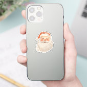 Autocollant Père Noël (Téléphone)
