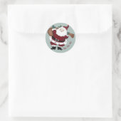 Autocollant père Noël (Sac)