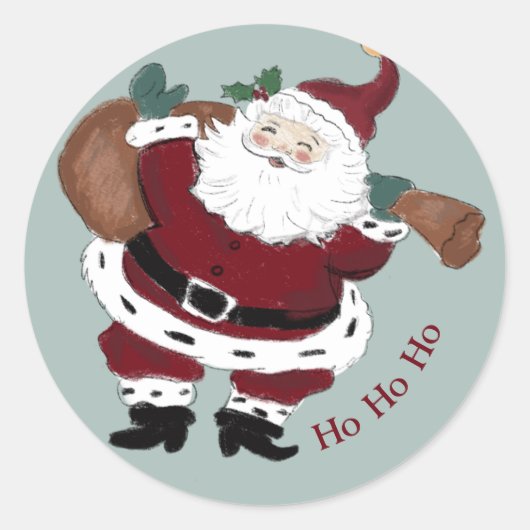 Autocollant père Noël (Devant)
