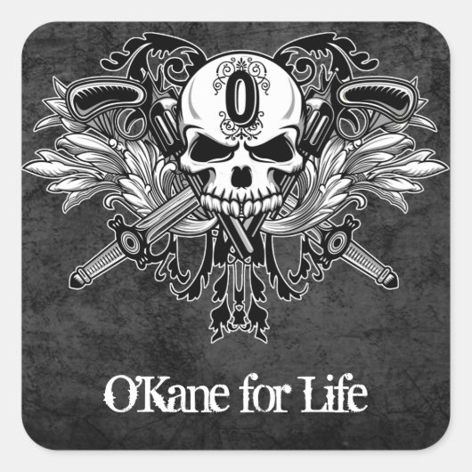 Autocollant personnalisable (Devant)