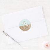Autocollant personnalisable à séquence or (Enveloppe)