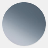 Autocollant personnalisable en bleu foncé (Devant)