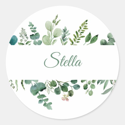 Autocollant personnalisé (Devant)