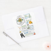 Autocollant personnalisé (Enveloppe)