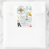 Autocollant personnalisé (Sac)