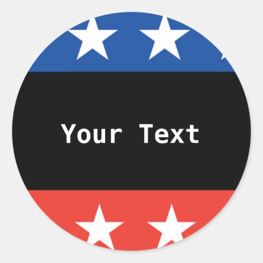 Autocollant personnalisé (Devant)