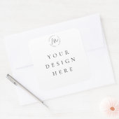 Autocollant personnalisé (Enveloppe)