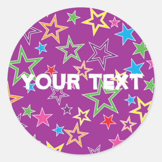 Autocollant personnalisé (Devant)