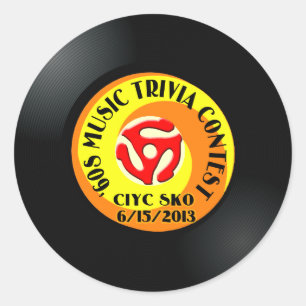 Autocollant personnalisé 4