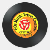 Autocollant personnalisé 9 (Devant)