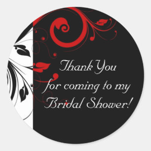 Autocollant personnalisé à balayage inverse noir,