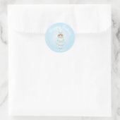 Autocollant personnalisé de Pourim - Barbe à papa (Sac)