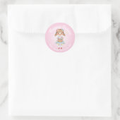 Autocollant personnalisé de Pourim – Thème de la f (Sac)