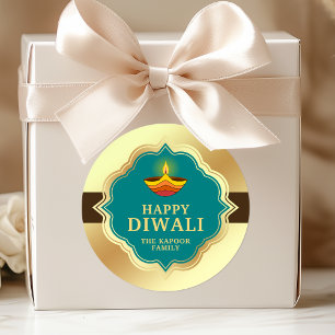 Autocollant personnalisé Diwali