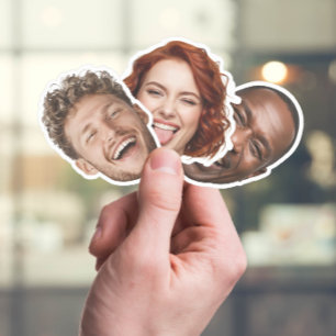 Autocollant personnalisé - Drôle photo personnalis