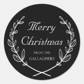 Autocollant personnalisé Laurel Holiday (Devant)