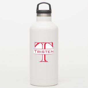 Autocollant personnalisé Monogramme découpé