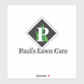 Autocollant personnalisé PLC (Feuille)