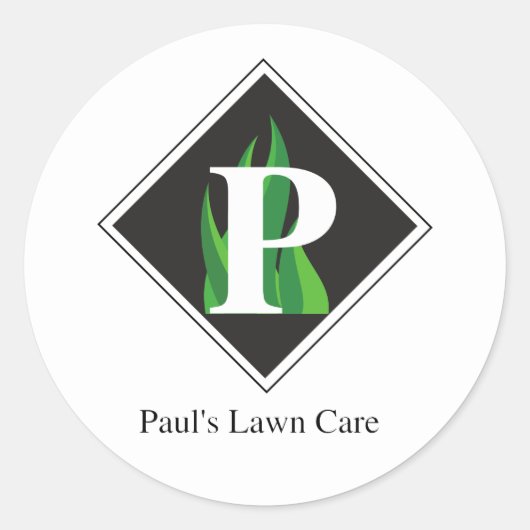 Autocollant personnalisé PLC (Devant)