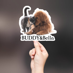 Autocollant personnalisé pour animaux de compagnie