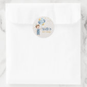 Autocollant personnalisé pour l'anniversaire d'un  (Sac)