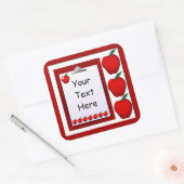 Autocollant personnalisé pour les applets de l'ens (Enveloppe)