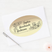 Autocollant personnel pour maître fait main (Enveloppe)