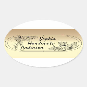 Autocollant personnel pour maître fait main